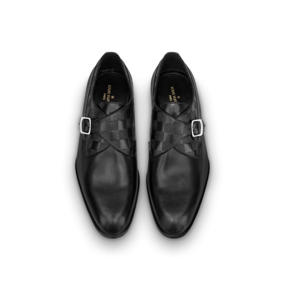 Classy Look with Louis Vuitton Haussmann Buckle Shoes for Men