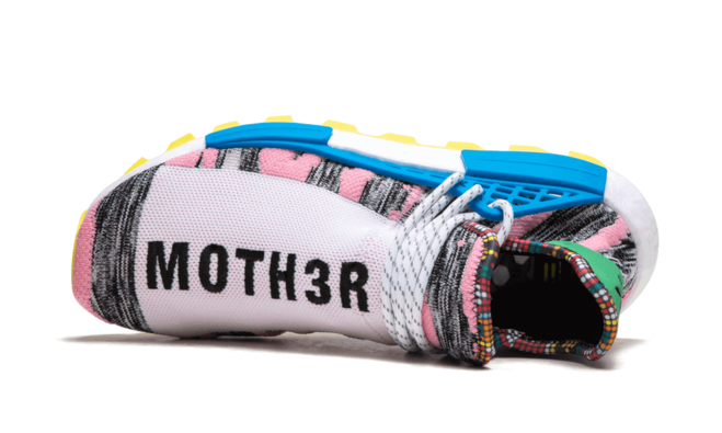 Stylish MOTH3R Pharrell Williams Solar Pack NMD Human Race Shoes for Men - original