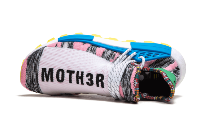 Look stylish instantly with these men's Pharrell Williams NMD Human Race Solar Pack MOTH3R shoes from original store.