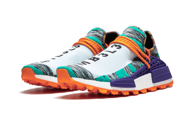 Women Buy Pharrell Williams NMD Human Race Solar Pack M1L3L3 Shoes