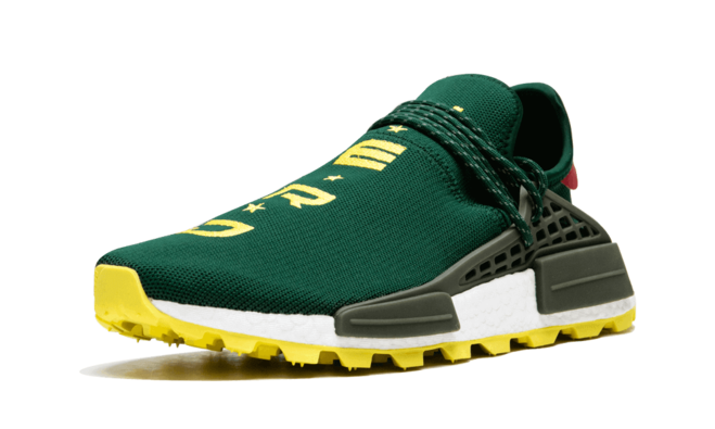 Secure Your Women's Pharrell Williams NMD Human Race TRAIL NERD Green at New Outlet