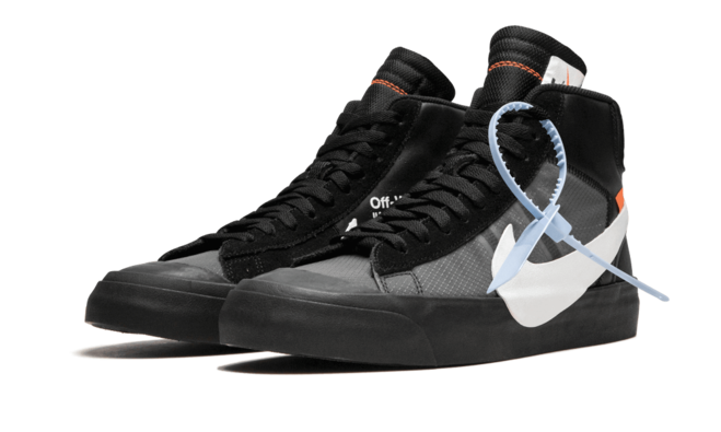 Trendy Menswear Look - Buy the Nike x Off White Blazer Mid - Grim Reaper at Outlet Today!