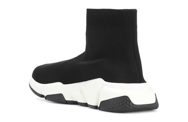 Save up to 50% on Mens Balenciaga Speed Runner MID Black/White/Black sneakers.