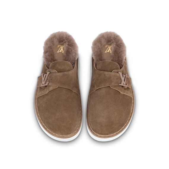 Louis Vuitton Easy Mule With Fur - New for Men