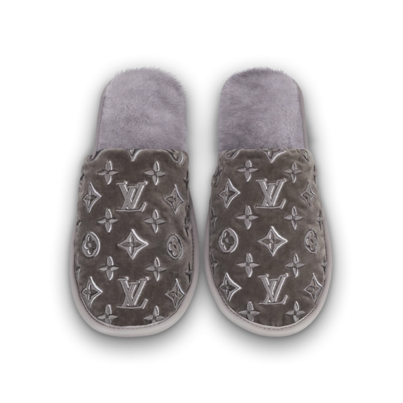 Get the Latest Look with Louis Vuitton Suite Open Back Flat Loafers for Women!