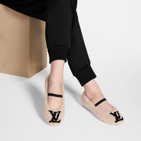 Shop the Sale on Louis Vuitton Popi Flat Ballerina Shoes for Women.