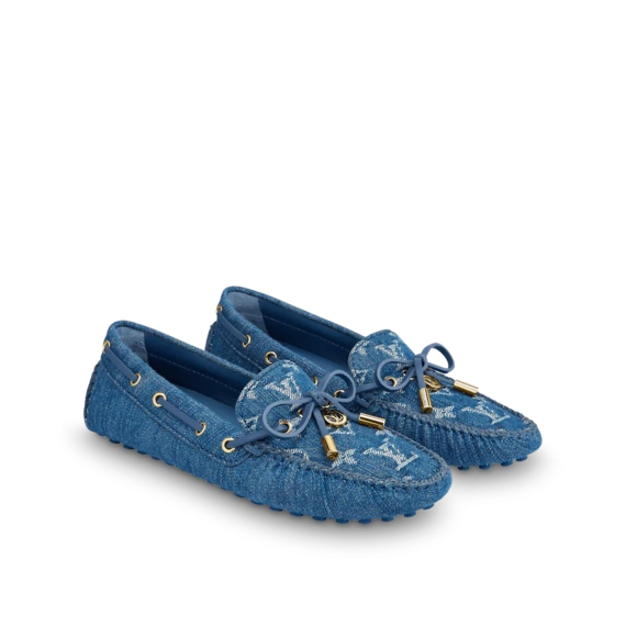 Get a deal on the original Louis Vuitton Gloria Flat Loafer at our outlet sale for women