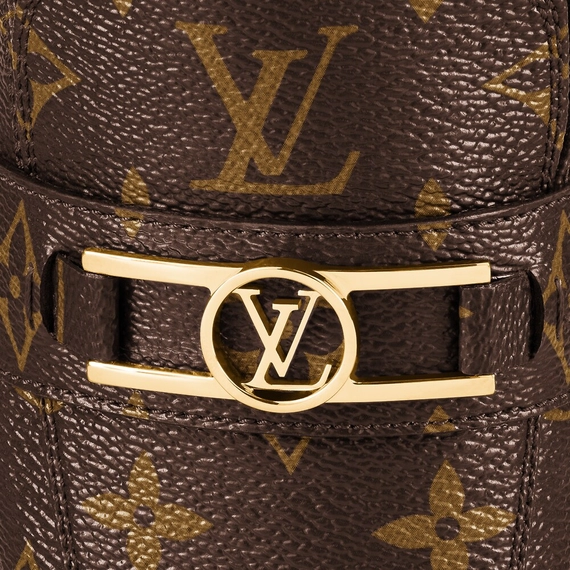 Original Women's Louis Vuitton Upper Case Flat Open Back Loafer
