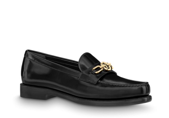 alt=Louis Vuitton Women's Chess Flat Loafer Outlet Sale