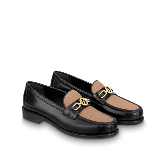 Buy Louis Vuitton Chess Flat Loafer for Women.