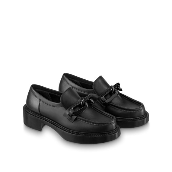 Authentic Louis Vuitton Academy Loafer for Women