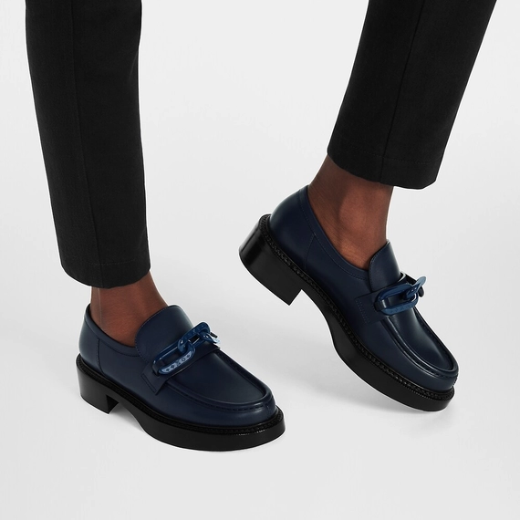 Step up your style with the new Louis Vuitton Women's Academy Loafer!