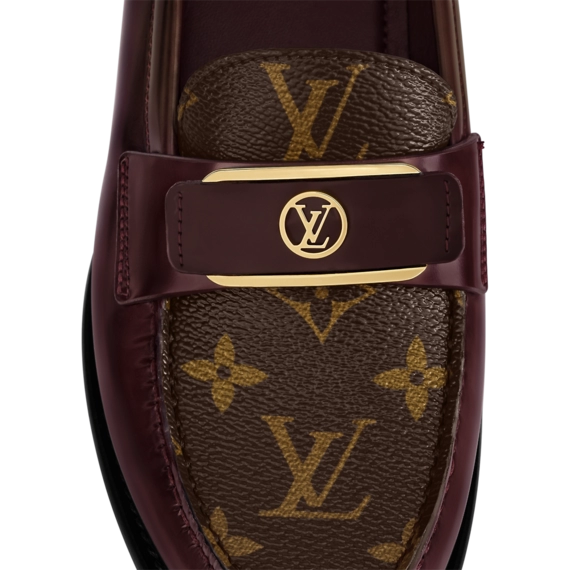 Women's New Louis Vuitton Chess Flat Loafer