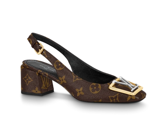 Women's Louis Vuitton Madeleine Slingback Pump - Original