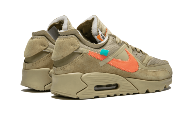 Buy the Off-White x Nike Air Max 90 - Desert Ore shoes for men