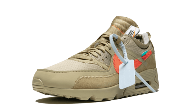 Get the Off-White x Nike Air Max 90 Desert Ore shoe online - For men!