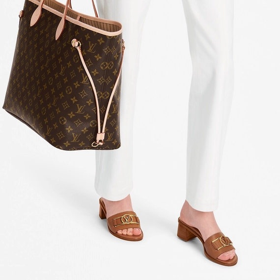 Original Louis Vuitton Lock It Mules for Women Now Available