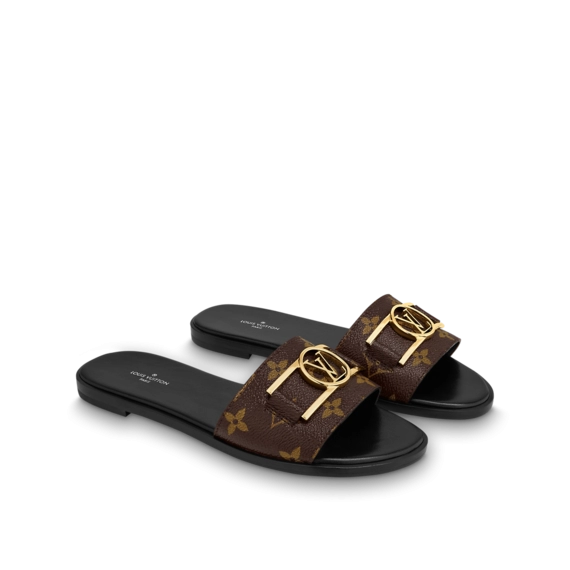 Get the Latest Lock it Flat Mule from Louis Vuitton