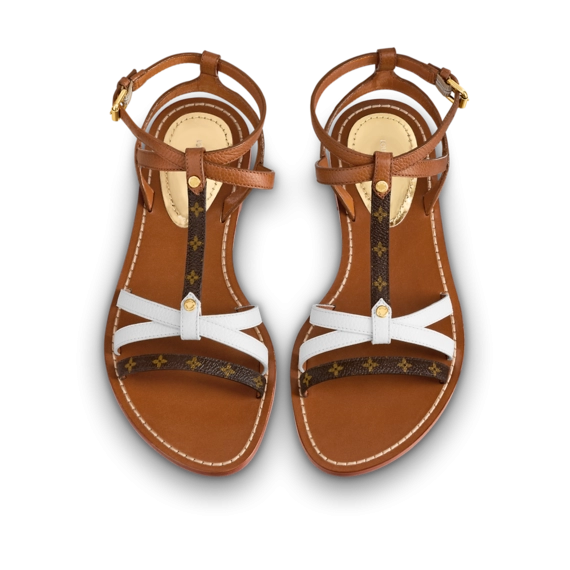 Stylish Louis Vuitton Explorer Flat Sandal - Womens' Shoes
