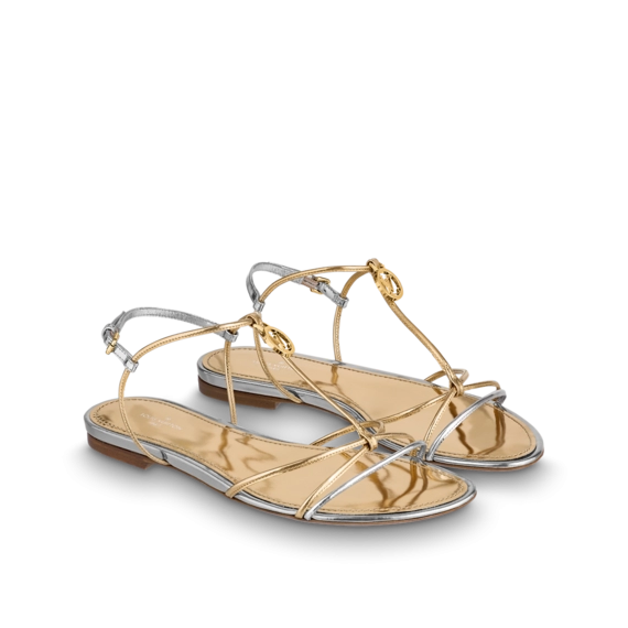 Ladies Louis Vuitton Sunseeker Flat Sandal from an Original Retailer