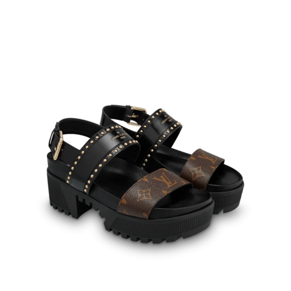 New Women's Louis Vuitton Laureate Platform Sandal - On Sale