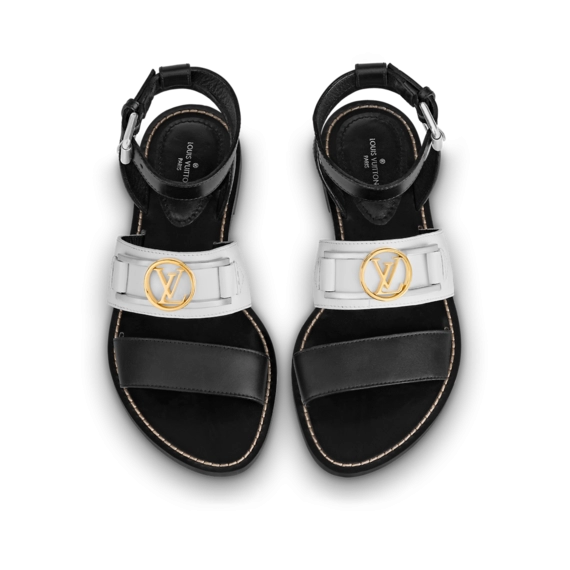 Shop the Original Louis Vuitton Academy Flat Sandal for Women!