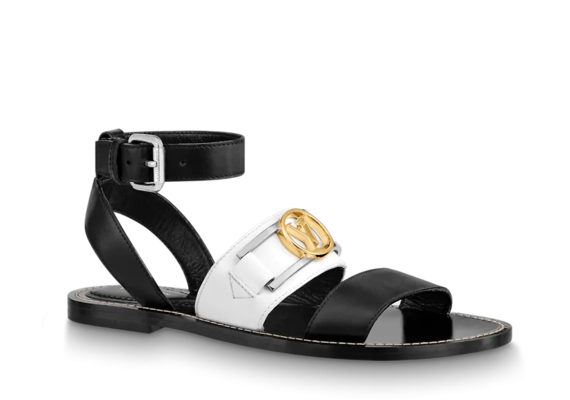 Buy the Original Louis Vuitton Academy Flat Sandal for Women Today!