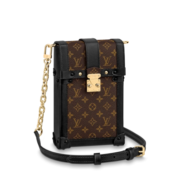 Women's Louis Vuitton Vertical Trunk Pochette - Outlet