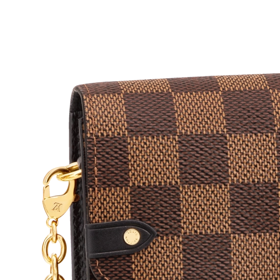 Original - Louis Vuitton Vavin Chain Wallet for Women