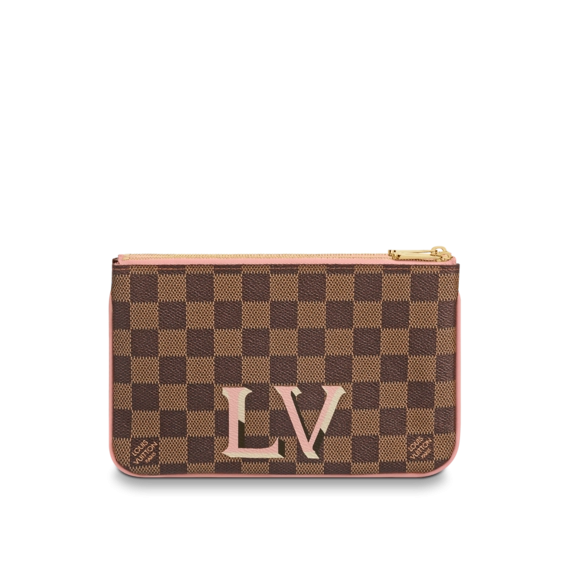 Outlet Double Zip Pochette by Louis Vuitton for women