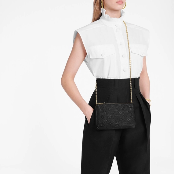 Women's Louis Vuitton Double Zip Pochette - Get the Original and New