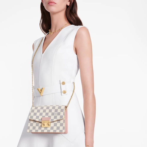 New Louis Vuitton Croisette Chain Wallet Outlet for Women