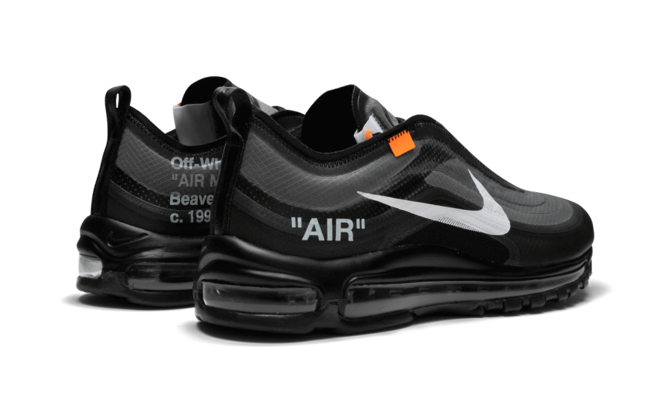 Latest Women's Off-White x Nike Air Max 97 Black at Outlet.