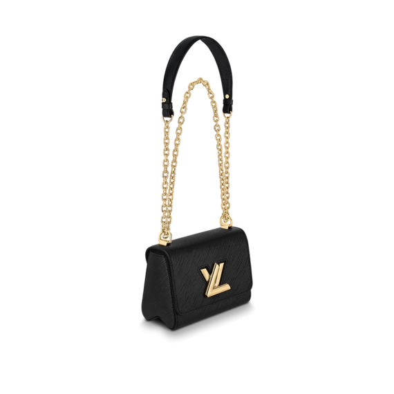 'Look stylish and modern with the Louis Vuitton Twist PM bag!'