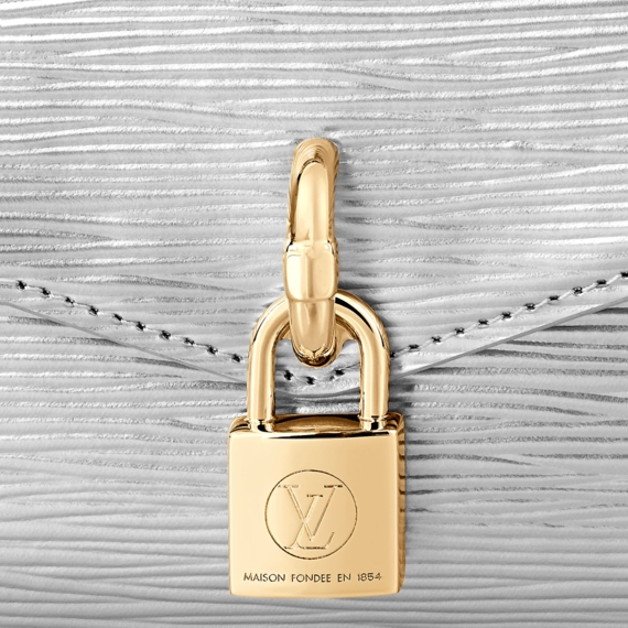 Look stylish with a Louis Vuitton Padlock on Strap