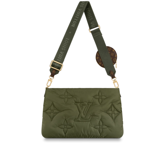 Upgrade your Outfit with a Women's Louis Vuitton Maxi Multi Pochette Accessoires.