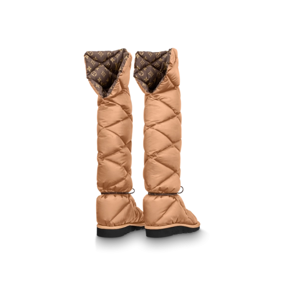 Authentic New Women's Louis Vuitton Pillow Comfort High Boot.