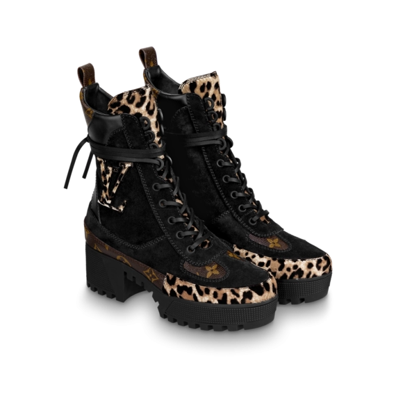 Get Louis Vuitton Laureate Platform Desert Boots for Women - Original!