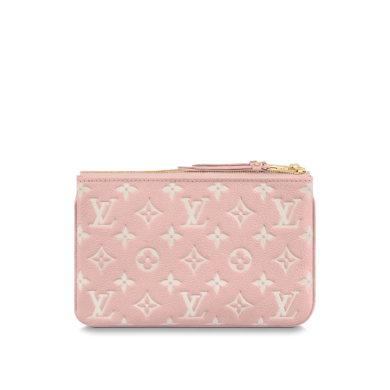 Ladies Louis Vuitton Double Zip Pochette - Outlet Brand