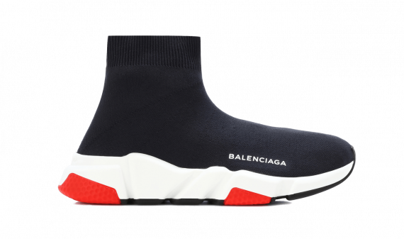 red women's balenciaga trainers