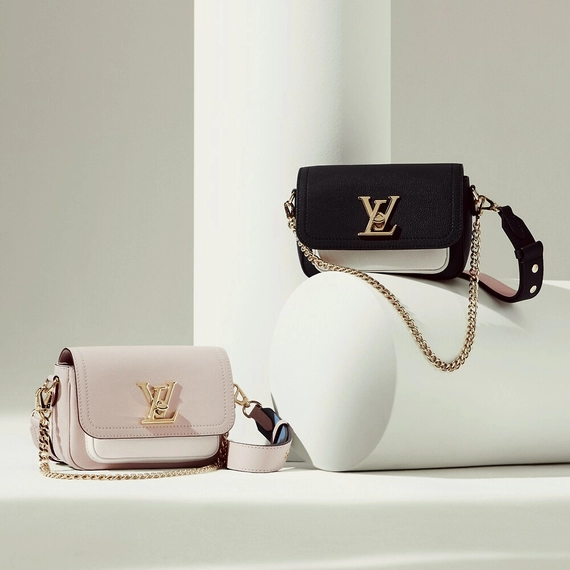 Shop Now: Louis Vuitton Lockme Tender for Women.