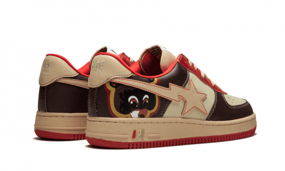 Running sneakers BROWN Bape Sta by Kanye West on Original Store.