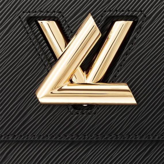 Women's Louis Vuitton Twist MM in Black