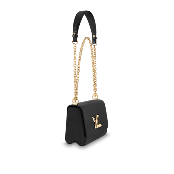 New Woman's Louis Vuitton Twist MM Black