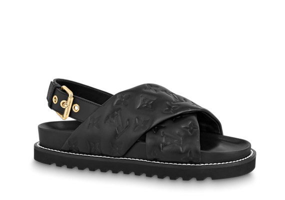 Women's Louis Vuitton Paseo Flat Comfort Sandal - Buy Now