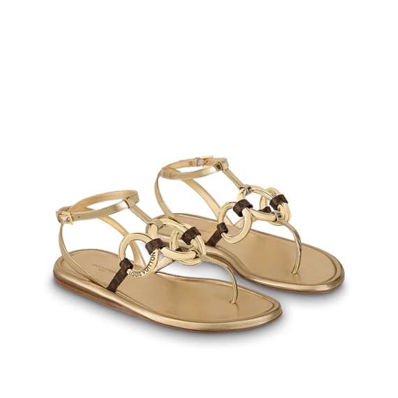 Get New Louis Vuitton Vedette Sandals for Women