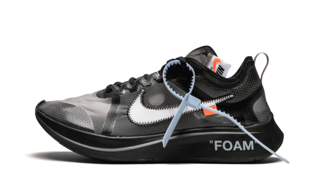 Women's Off-White x Nike Zoom Fly - Black, Original from Original Store