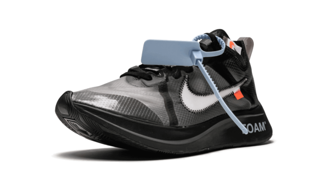 Get Women's Off-White x Nike Zoom Fly - Black, Original Today!