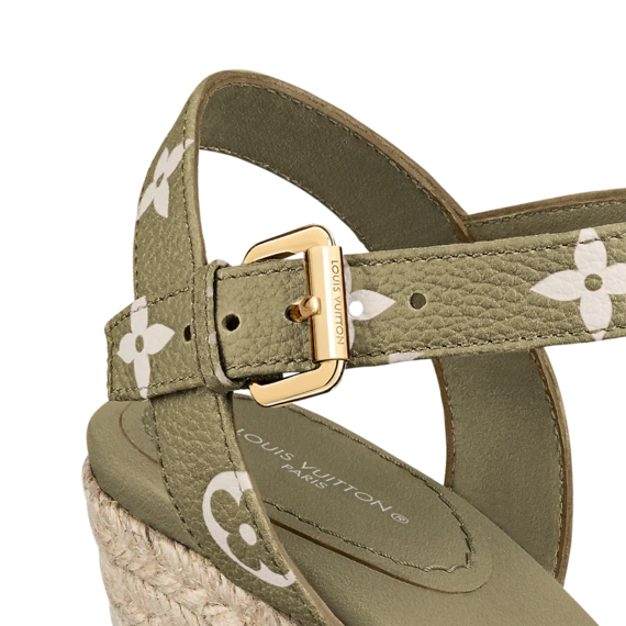 Get the Brand New Louis Vuitton Starboard Wedge Sandal for Women Now