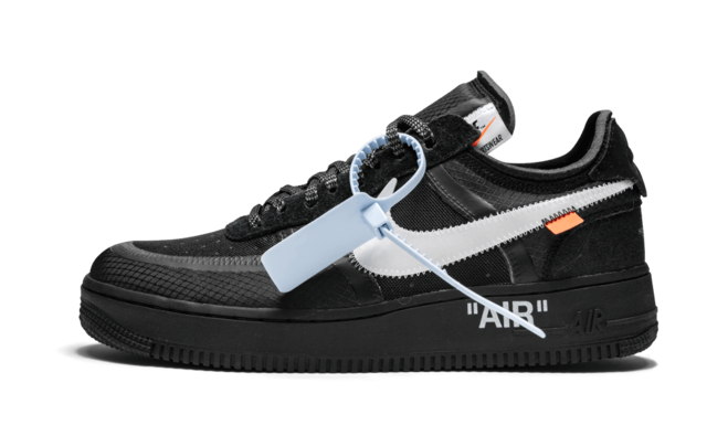 Men's Off-White x Nike Air Force 1 Low - Black, Buy Now!